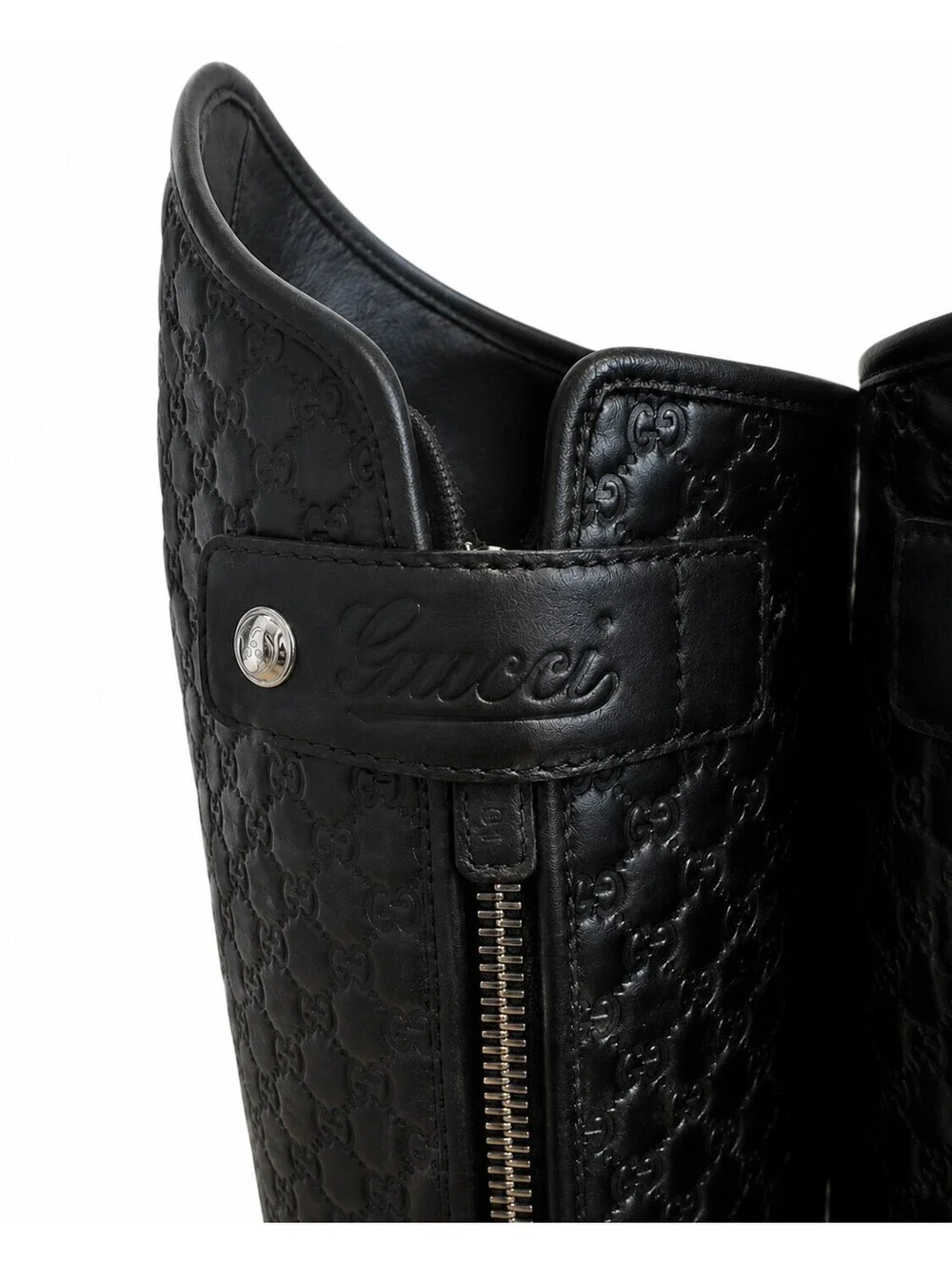 Gucci 35.5 Authenticated Logo Boots